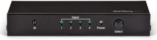 StarTech.com HDMI 2.0 Switch - 4 Port - 4K 60Hz - HDMI Automatic Video Switch Box - Multi Port Hub w/ 1 In 4 Out Functionality (VS421HD20)
