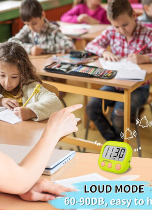 Classroom Timers for Teachers Kids Large Magnetic Digital Timer 2 Pack