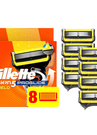 Gillette ProGlide Shield Razor Refills for Men, 8 Blade Refills
