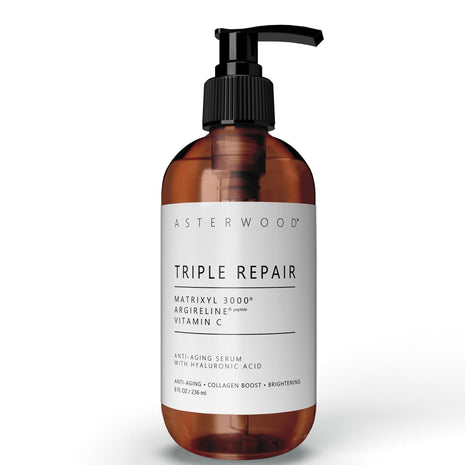 Asterwood Triple Repair Peptide Serum, Matrixyl 3000, Argireline & Vit. C