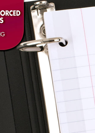 Mead Loose Leaf Paper, Wide Ruled Filler Notebook Paper, Reinforced, 8 inch x 10-1/2 inch, 100 Sheets, Fits 3-Ring Binder (15006)