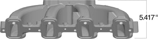 Holley EFI Holley 300-136 Left Side Single Plane Mid Rise EFI Intake