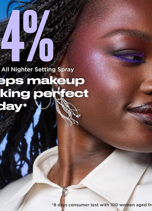 Urban Decay All Nighter Waterproof Makeup Setting Spray - Up to 24HR Wear, Natural Finish, Ultra-Fine Facial Mist, Transfer-Resistant, Foundation Face Primer, Hydrating, For All Skin Types