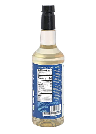 Top Hat East India Craft Concentrated Quinine Tonic Drink Syrup - 5x Natural Quinine Wellness Tonic Water Concentrate - Just Add Club Soda - 32oz bottle