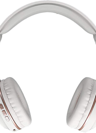 Morpheus 360 Tremors Bluetooth Headphones | Built-in Microphone | Wireless Headset | Gaming Headphones | on Ear Earphones | Wireless/Wired | Rose Gold | HP4500R