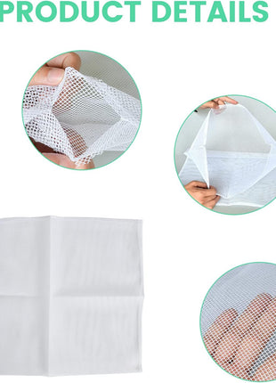 EJWOx 4.75 Gallon Capacity Fruit and Wine Press Filter Bag, 2 Pack