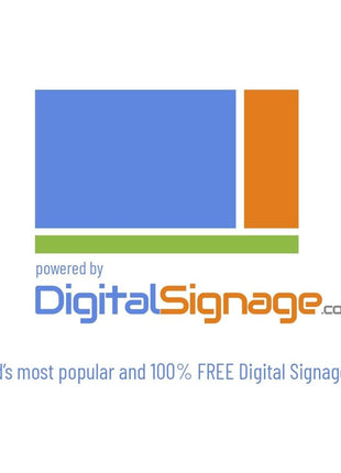 mediaDROID+ Powered by The Free Cloud Signage from DigitalSignage.com