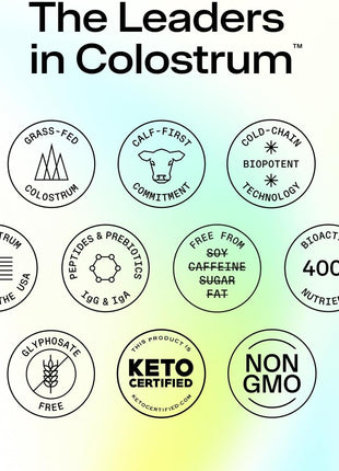 ARMRA Colostrum Powder, Unflavored, 30 Serving Travel Sticks