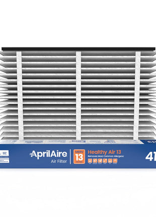 Genuine AprilAire 413 Replacement Filter for AprilAire Whole House Air Purifiers - MERV 13, Healthy Home Allergy, 16x25x4 Air Filter (Pack of 1)