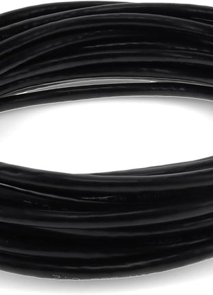 AddOn 50ft RJ-45 (Male) to RJ-45 (Male) Straight Black Cat6 UTP PVC Copper Patch Cable