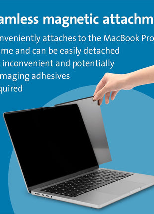 Kensington MagPro Elite Magnetic Privacy Screen for MacBook Pro 16" M1/M2 2021 & Newer (K58371WW)