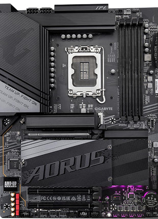 GIGABYTE Z790 AORUS Elite X WIFI7 LGA 1700 ATX Motherboard, Support Intel Core 14th/13th/12th Gen, DDR5, 16+1+2 Power Phase, 4X M.2, PCIe 5.0, USB-C 3.2, WIFI7, 2.5GbE, Q-Flash, EZ-Latch, RGB Fusion
