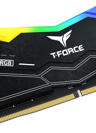 TEAMGROUP T-Force Delta RGB DDR5 Ram 32GB (2x16GB) 6000MHz PC5-48000 CL28 Intel XMP 3.0 AMD Expo Compatible Desktop Memory Black FF3D532G6000HC28ADC01