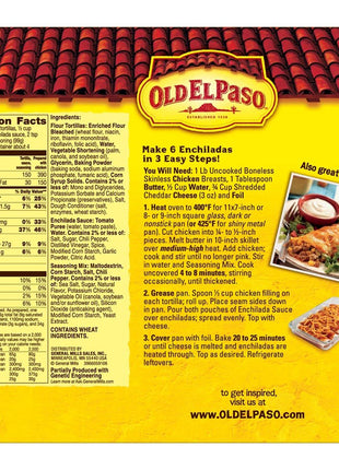 Old El Paso Enchilada Dinner Kit 14 oz Box (pack of 6)