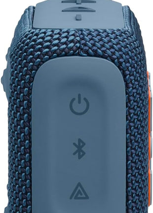 JBL Go 4 - Ultra-Portable Bluetooth Speaker - Blue | Ultra-portable JBL Pro Sound with punchier bass, Up to 7 hours of playtime plus 2 hours with Playtime Boost
