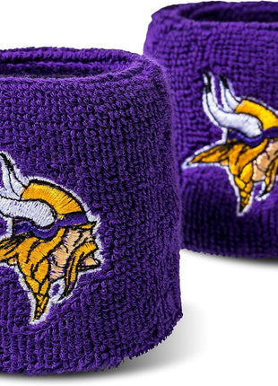 Franklin Sports NFL Team Logo Wristbands - Pair of Youth Wristbands for Costumes and Uniforms