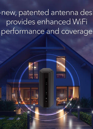 NETGEAR Nighthawk Dual-Band WiFi 7 Router (RS140) - Router Only, BE5000 Wireless Speed (up to 5.0 Gbps) - Covers up to 2,250 sq. ft., 80 Devices - 2.5 Gig Internet Port – Free Expert Help