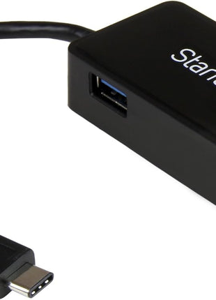 StarTech.com USB-C to Ethernet Gigabit Adapter - Thunderbolt 3 Compatible - USB Type C Network Adapter - USB C Ethernet Adapter (US1GC301AU)
