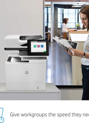 HP LaserJet Enterprise Flow MFP M634h Monochrome All-in-One Printer with Built-in Ethernet & 2-Sided Printing (7PS95A)