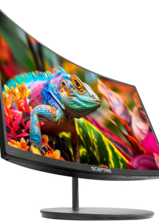 New! Sceptre Curved 27-inch Gaming Monitor 100Hz 1080p R1500 98% sRGB HDMI x2 VGA Build-in Speakers, VESA Wall Mount Machine Black 2026 (C275W-1920RN Series)