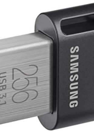 SAMSUNG MUF-256AB/AM FIT Plus 256GB - 300MB/s USB 3.1 Flash Drive, Gunmetal Gray