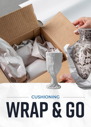 Bryco Goods Newsprint Packing Paper Sheets for Moving - 5lb - 160 Sheets of Newspaper Paper - Must Have in Your Moving Supplies - 27 inch x 17 inch - Made in USA