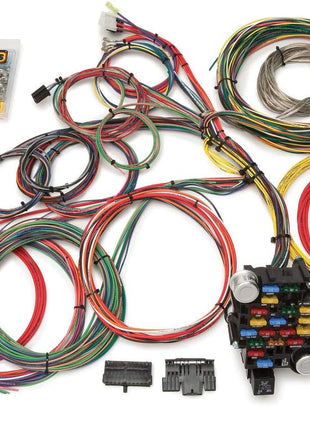 Painless Performance 10201 Classic-Plus Customizable Chassis Harness - GM Keyed Column - 28 Circuits