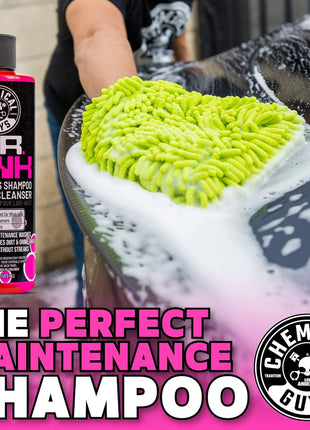 Chemical Guys Mr. Pink Car Wash Soap - 64 oz Super Suds Foaming Car Wash Soap for Cannon, Blaster, or Bucket Washing - pH Balanced, Safe on Wax, Sealant, Ceramic, and Clear Coat Finishes