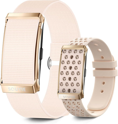 Smart Bracelet for Women, Wearable Health Activity Fitness Trackers, 24H Sleep Tracker, 24/7 Continuous Heart Rate/Blood Pressure/HRV/Stress Monitor, 170+ Sports Modes Smart Band with Free APP 2 Bands