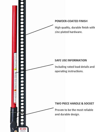 Hi-Lift Jack 48 inch Cast/Steel Jack HL-484