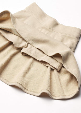 The Children's Place girls Uniform Active French Terry Skort Pants, Sandy, 7 8 US