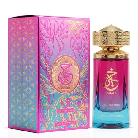 Paris Corner Khair Eau de Parfum Spray 100ml (3.4 oz) (Khair Confession)