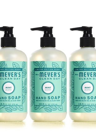 MRS. MEYER'S CLEAN DAY Hand Soap Refill, Lavender Scent, 33 Fl Oz Bottle