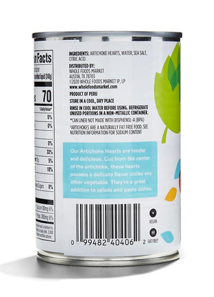 365 by Whole Foods Market, Artichoke Hearts, 14.1 Ounce