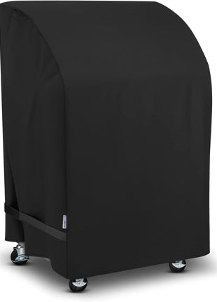 SunPatio 2 Burner Gas Grill Cover 32 inch, Heavy Duty Waterproof Small BBQ Grilling Cover, Compatible for Weber Char-Broil Nexgrill and More Grills with Collapsed Side Tables, All Weather Protection