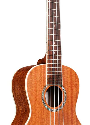 Cordoba, 4 15CM Concert Ukulele Hand Crafted With Mahogany Top, Back & Sides, Authentic Abalone Rosette & Satin Finish & Premium Italian Aquila Strings For Beginners & Professionals, Right, COD