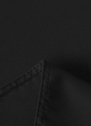 sancua Rectangle Tablecloth, 60 x 84 Inch, Black | Stain and Wrinkle Resistant, Washable Polyester Cloth, Decorative Fabric Cover, For Dining Tables, Buffet Parties and Camping