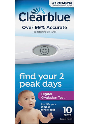 Clearblue Digital Ovulation Test, 10 Count