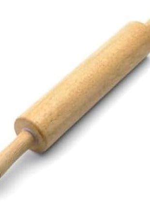 FARBERWARE Classic Wood Rolling Pin, 18 Inch Hardwood Dough Roller for Baking Pizza, Pies, Pastry and Cookies, Ergonomic Handles, Kitchen Essential