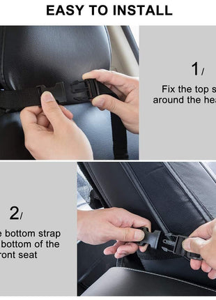 ONE PIX Backseat Car Organizer Mats Back Seat Organizers and Storage Bag with Touch Screen Tablet Holder for Kids Toddlers Car Seats, Travel Accessories, Road Trip Essentials Kids