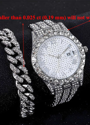 Diamond Tester Pen, Professional Jewelry Diamond Tester with 60X Jewelry Loupe Magnifier, Diamond Selector for Novice and Expert (Non-Rechargeable)