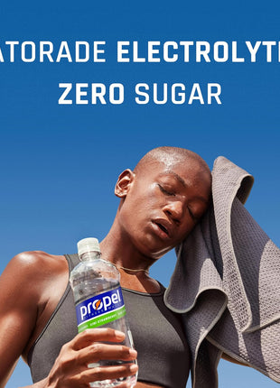 Propel, Kiwi Strawberry, Zero Calorie Sports Drinking Water with Electrolytes and Vitamins C&E, 16.9 Fl Oz (12 Count)
