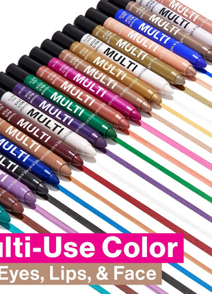 wet n wild Color Icon Cream Eyeliner Eyeshadow Multi-Stick, Moisturizing, Nourishing Velvety Cream-to-Powder Buildable & Blendable Formula, Cruelty-Free & Vegan - Champagne Room