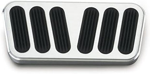 Lokar BAG6078 Billet Power Brake Pedal Pad with Rubber
