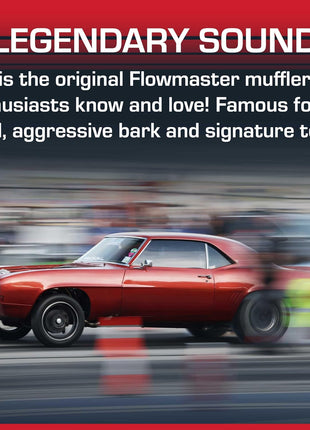 Flowmaster 40 Series Chambered Muffler ??2.25 inch Offset In / 2.25 inch Center Out