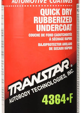 Transtar 4364-F Quick Dry Rubberized Undercoating - 1 Quart