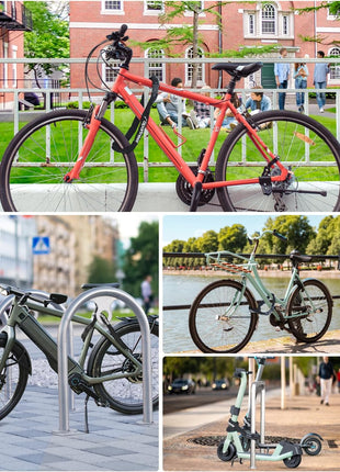 Sportneer Bike Lock: 5 Digit Combination High Security Anti Theft Bike Chain Lock - 3.2/3.6/4ft Heavy Duty Keyless Bicycle Lock for Bike, Motorcycle, Scooter, Door & Gate - 4/6mm Thick, Easy to Use