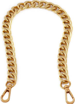 Medium Size Fabulous Metal Shoulder Crossbody Purse Strap Replacement Bag Chain Accessories (18'', Antique Gold)