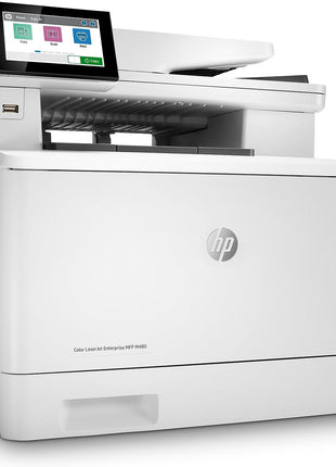 HP Color LaserJet Enterprise M480f Multifunction Duplex Printer, Print, scan, Copy, Fast speeds, Easy Setup, Advanced Security, Best for Small Teams, Ethernet/USB only (3QA55A)
