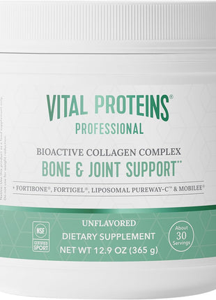 Vital Proteins Professional Bioactive Collagen Complex Mobility 12.9oz | VERISOL®, FORTIBONE®, FORTIGEL®, Liposomal PureWay-CTM & Mobilee®, Supports Bone & Joint Health, 30 Servings